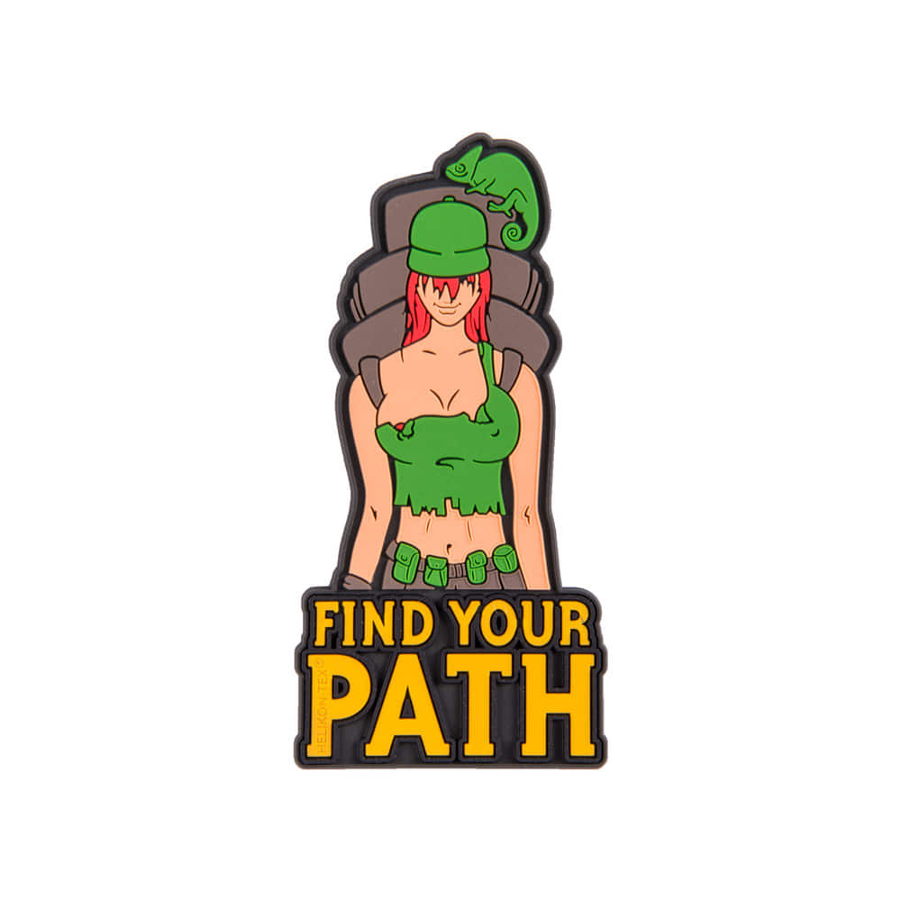 [헬리콘텍스] 파인드 유어 패쓰 패치, 밀리터리 패치, 서바이벌 패치, PVC 패치, 캐릭터 패치, 로고패치,HELIKONTEX, Find Your Path Patch,186079,TACTICALIST Co., LTD.